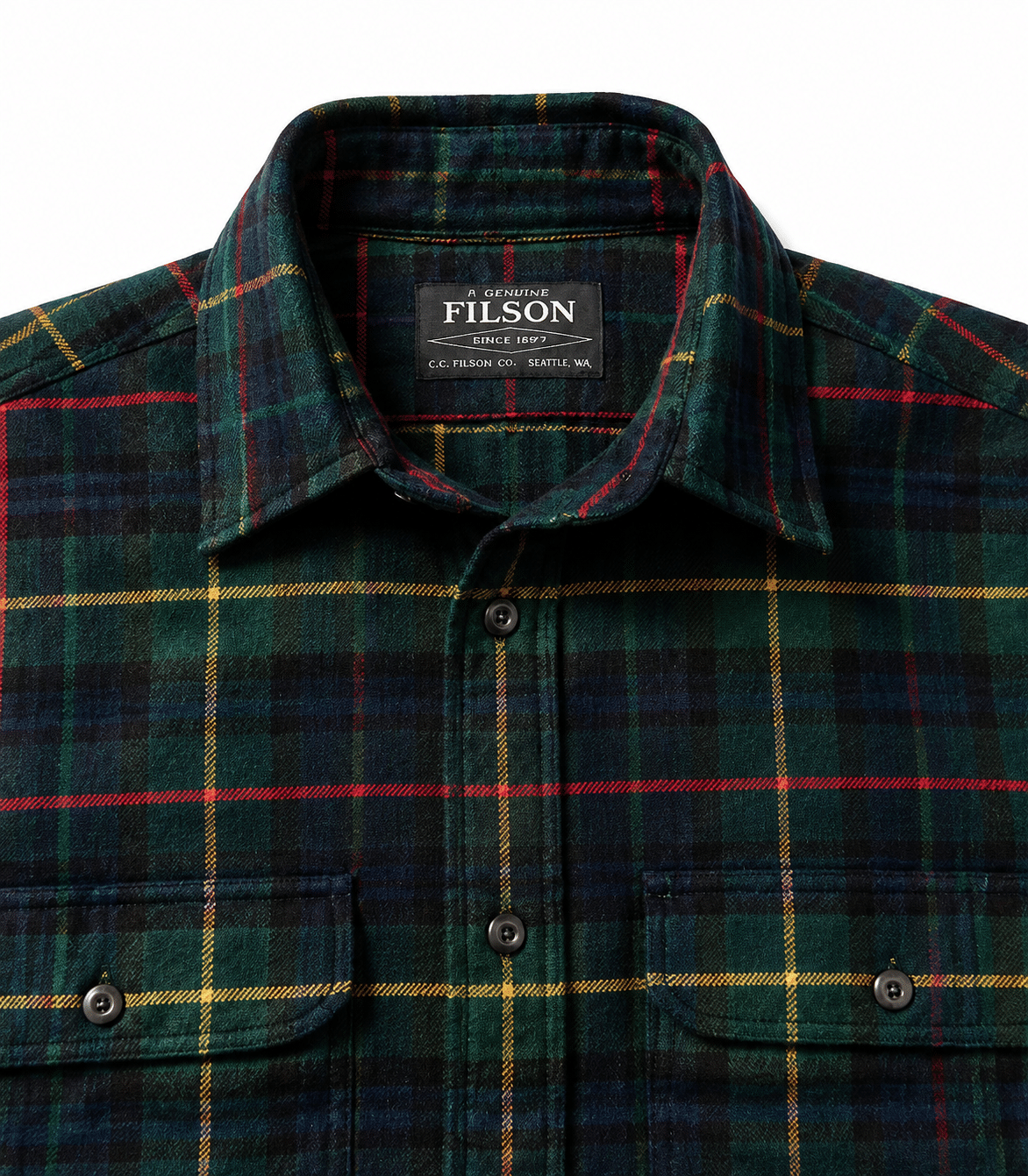 VINTAGE FLANNEL WORK SHIRT