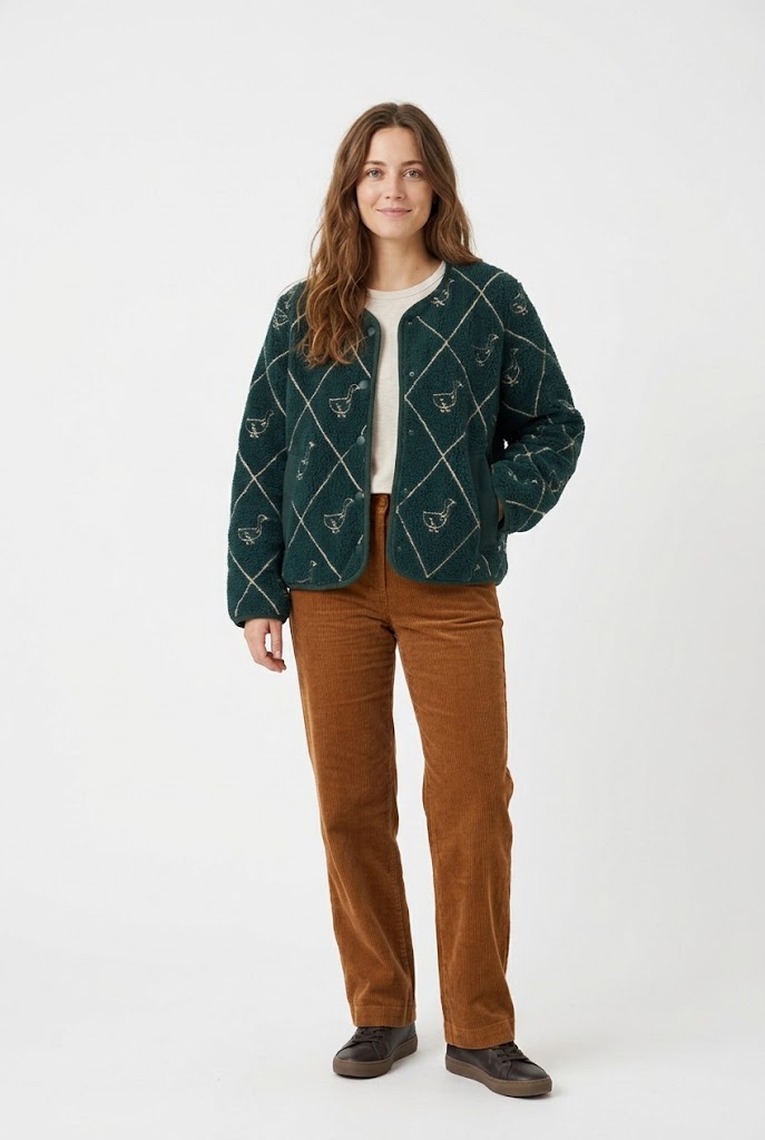 GIACCA SHERPA DIAMOND GEESE Tiny